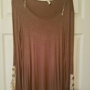 Long sleeve Pink Blush top